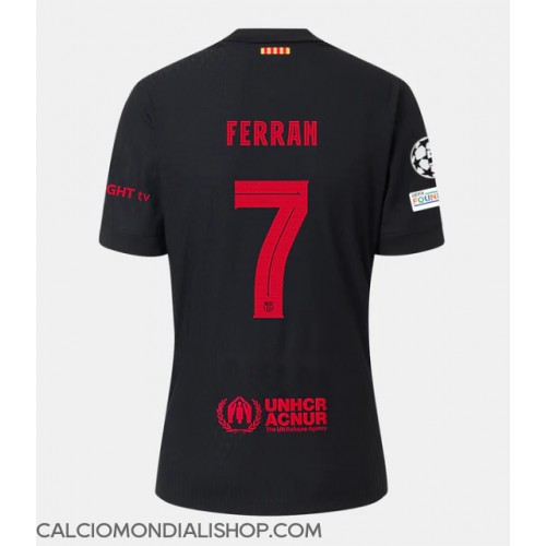 Maglie da calcio Barcelona Ferran Torres #7 Seconda Maglia 2024-25 Manica Corta